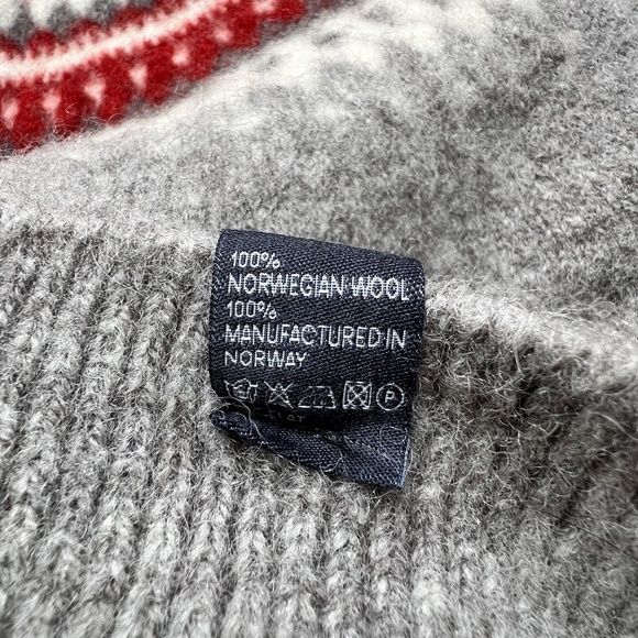 Rauma Collection 100% Norwegian Wool Argile Sweater Unisex M Nordic Scandi Party - Picture 3 of 13